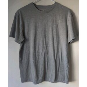 Banana Republic Factory Men's Gray Premium‎ Wash Crew Neck T-Shirt Size Medium